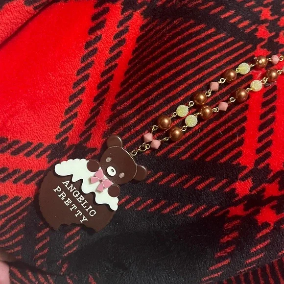 Ginger Bear Biscuit Necklace
ジンジャーくまビスケットネックレス
Angelic pretty Lolita - Picture 2 of 2